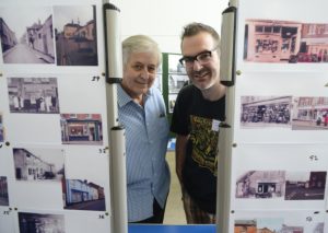 EDP photo of Brian Hedge and Wayne Beauchamp - North Walsham Archive