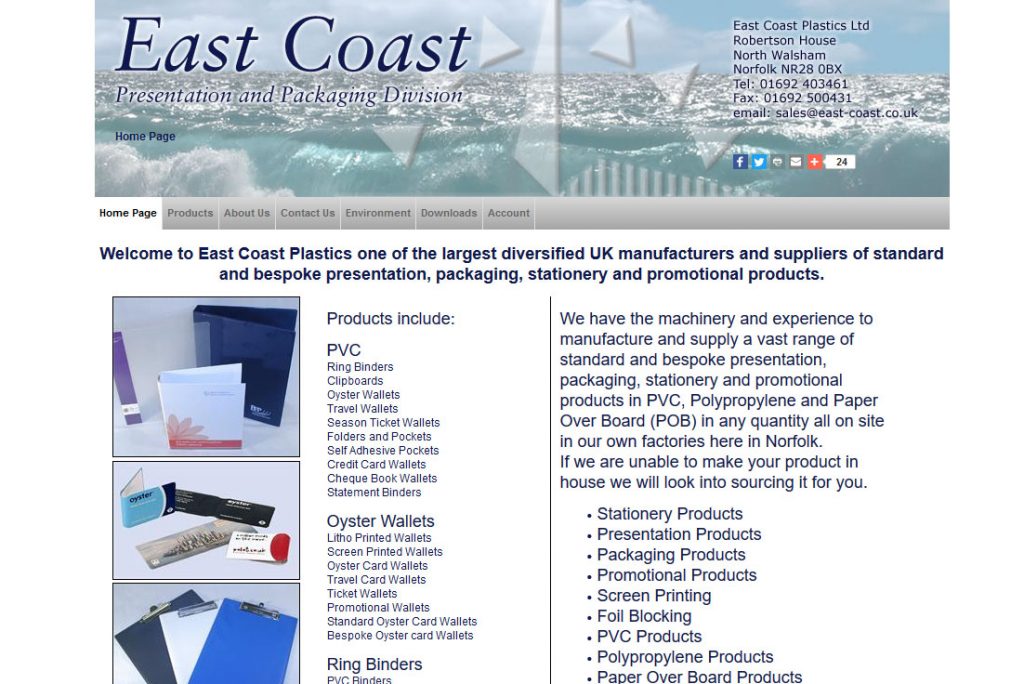 East Coast Plastics, North Walsham