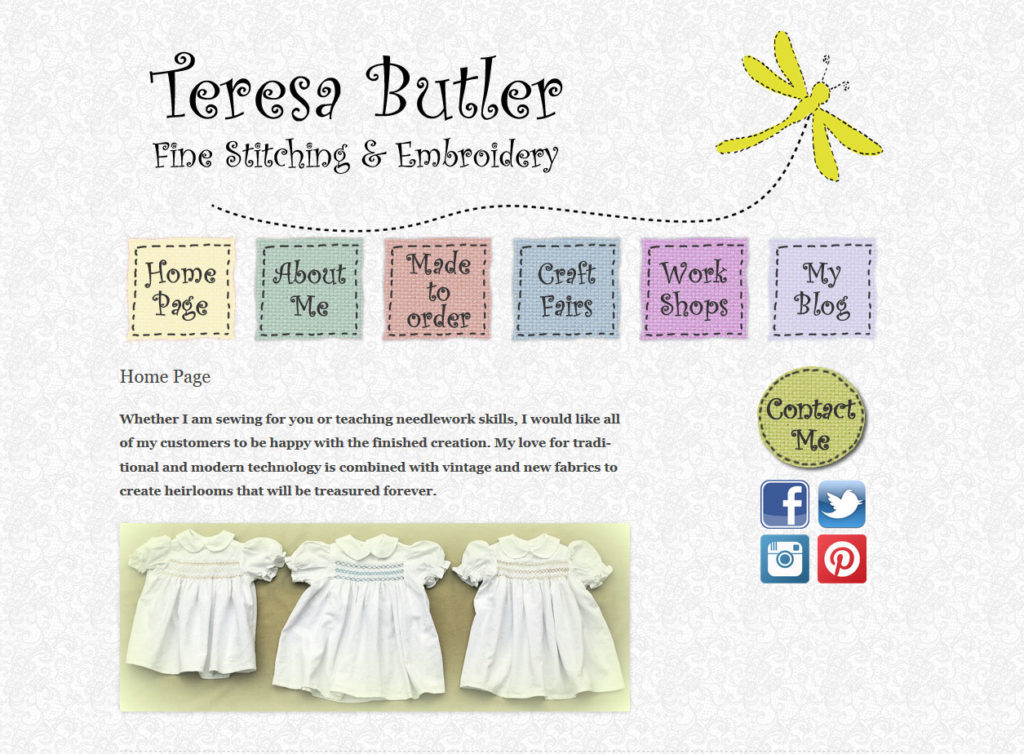 Teresa Butler Fine Stitiching and Embroidery