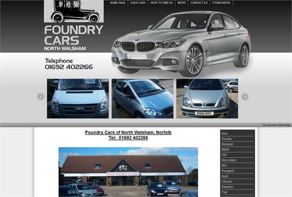 Foundry Cars - Quality used Cars, Norfolk