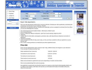 Holiday Apartments in Tenerife