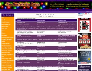 Norfolk Gig Guide