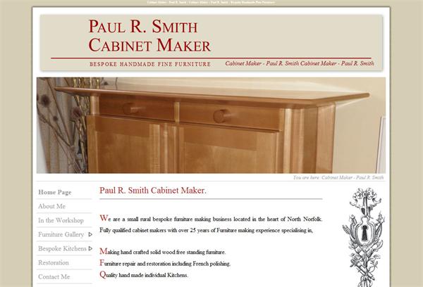 Paul R Smith Cabinet Maker