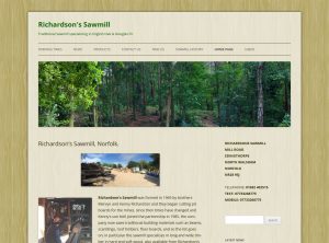 Richardsons Sawmill Edingthorpe