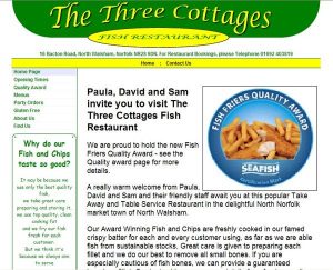 Three Cottages Restaurant, North Walsham