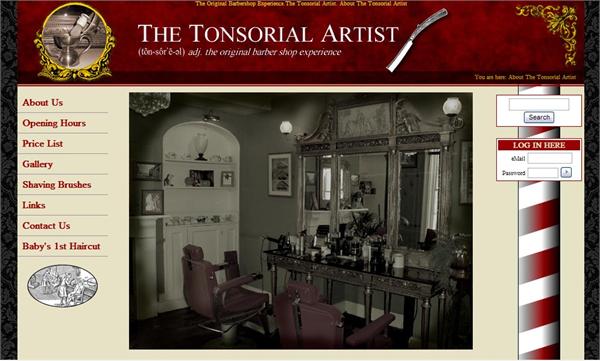 Tonsorial Artist - The Original Barbershop Experience