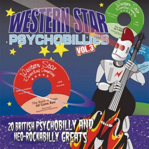 WSRC026 - "Western Star Psychobillies Vol.3" compilation CD album