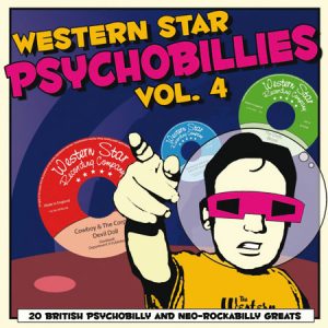 WSRC034 - "Western Star Psychobillies Vol.4" compilation CD album