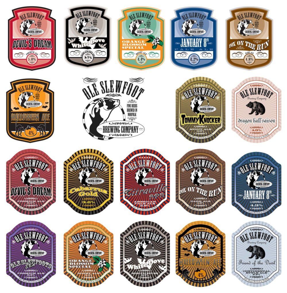 Ole Slewfoot Brewing Co Pump Clips