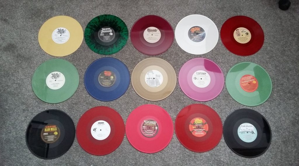 Coloured vinyl