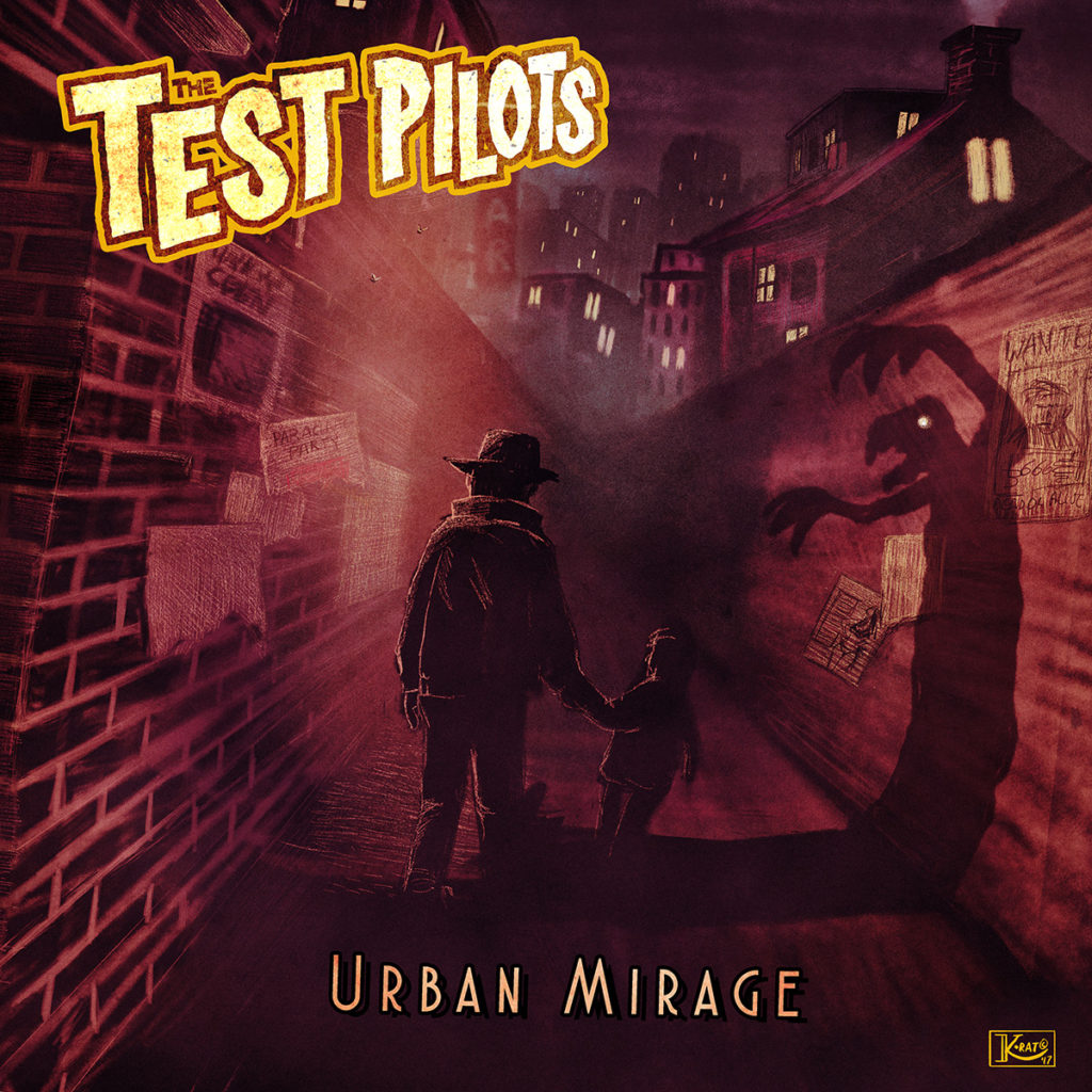 WSRC MLP15 - Urban Mirage coloured vinyl 10" album from The Test Pilots
