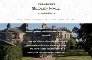 sloley hall website