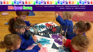 Little Sprouts Nursery, Norfolk screen