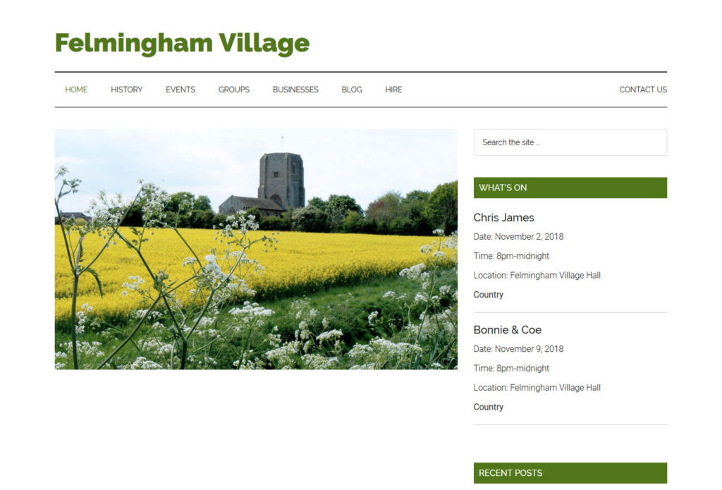 Felmingham Village Website