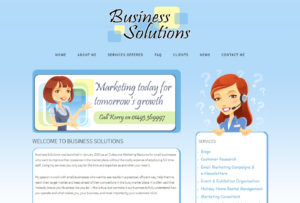 Norfolk Business Solutions website