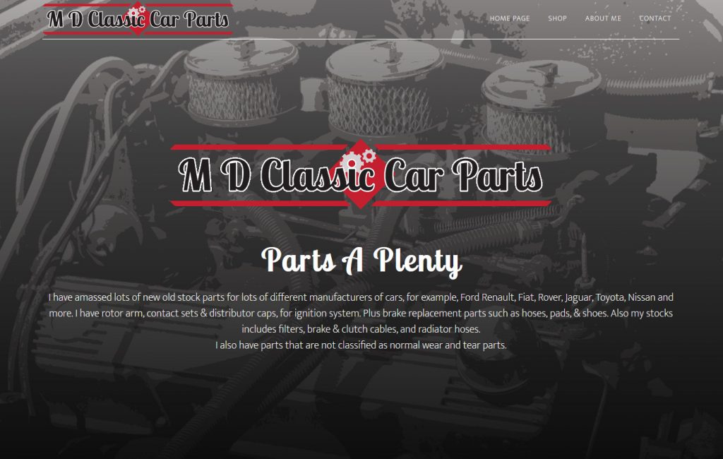 MD Classic Car Parts - https://www.mdclassiccarparts.com