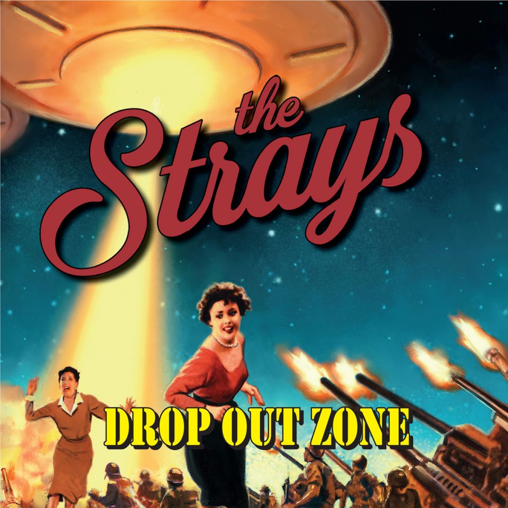 WSRC147 - The Strays - Drop Out Zone CD album.