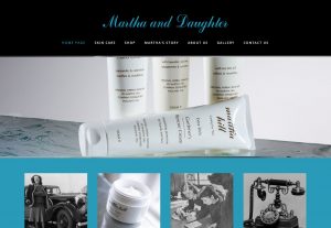 Martha and Daughter Beauty Products