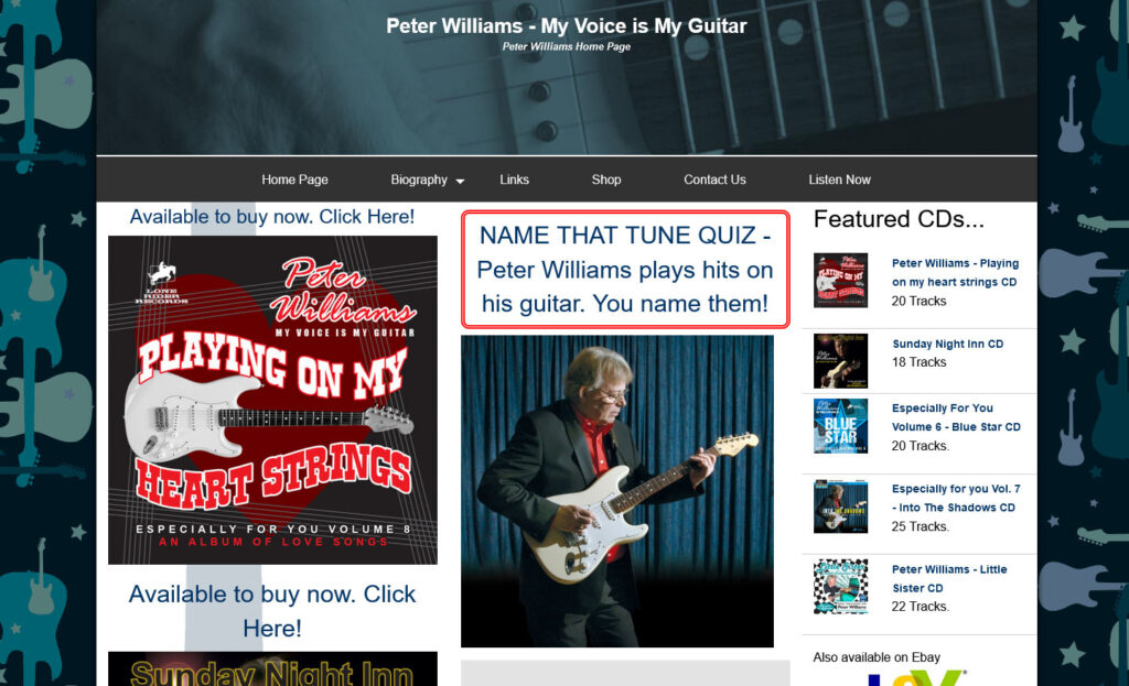 Peter Williams - Guitarist