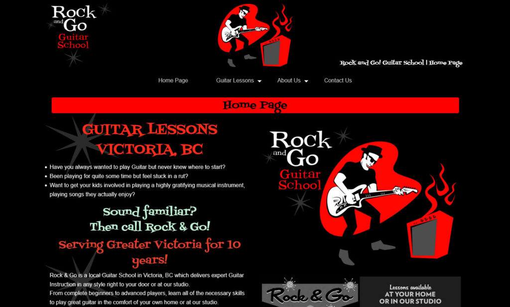 Rock and Go Guitar Lessons