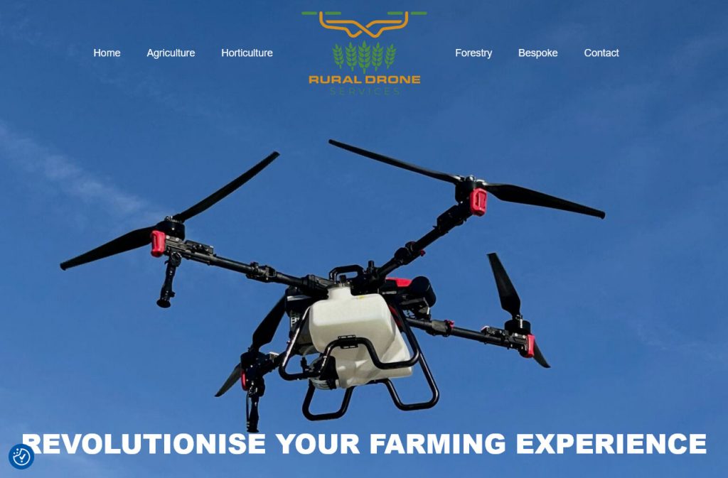 Rural Drone Services Website